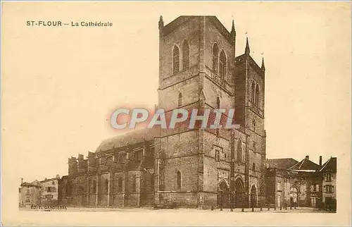 Cartes postales St Flour La Cathedrale