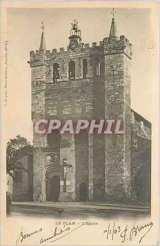 Cartes postales Le Plan L'Eglise