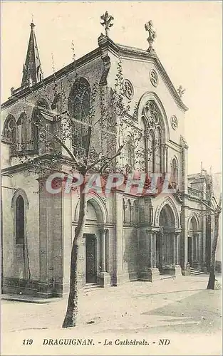 Ansichtskarte AK Draguignan La Cathedrale