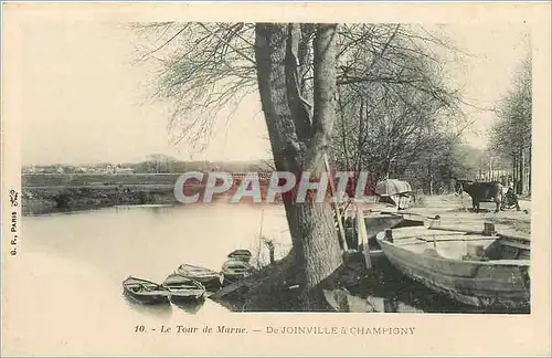 Cartes postales Le Tour de Marne De Joinville a Champigny