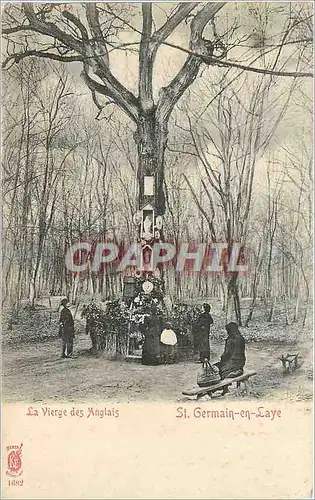 Cartes postales La Vierge des Anglais St Germain en Laye