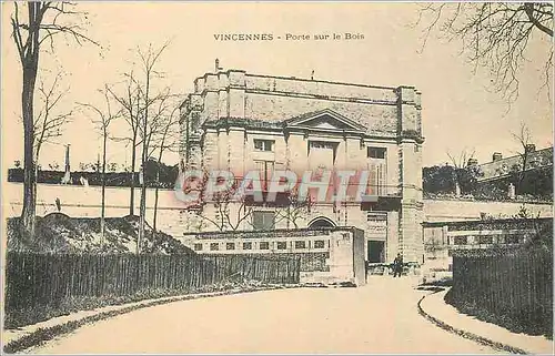 Cartes postales Vincennes Porte sur le Bois