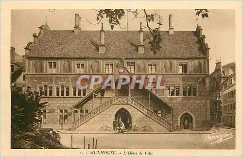 Cartes postales Mulhouse L'Hotel de Ville