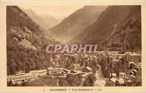 Cartes postales Cauterets Vue Generale