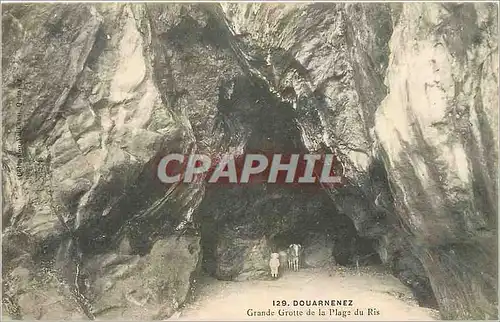 Cartes postales Douarnenez Grande Grotte de la Plage du Ris