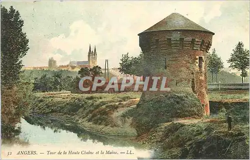 Cartes postales Angers Tour de la Haute Chaine et la Maine