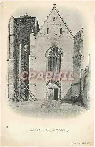 Cartes postales Angers L'Eglise Saint Serge