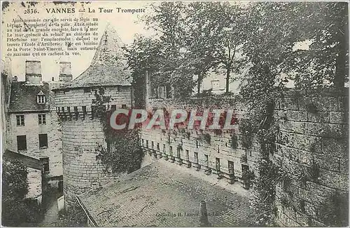 Cartes postales Vannes La Tour Trompette