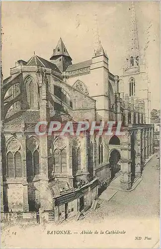 Cartes postales Bayonne Abside de la Cathedrale