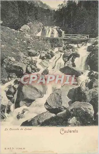 Cartes postales Cauterets Le Cascade de Lutour