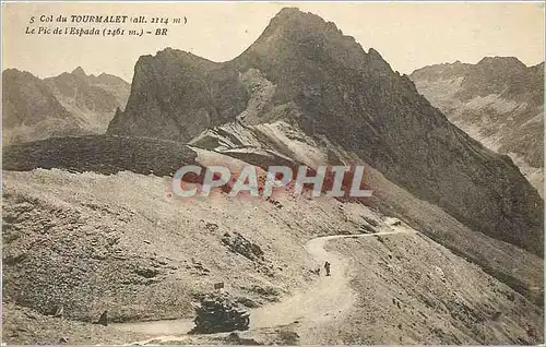 Cartes postales Col du Tourmalet Le Pic de l'Espada