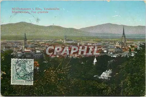 Cartes postales Mulhouse Vue generale