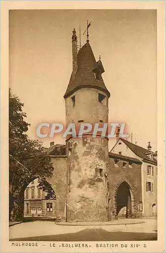 Cartes postales Mulhouse Le Bollwerk Bastion du XIV