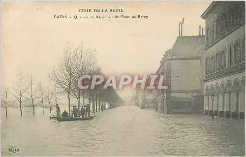 Ansichtskarte AK Paris Quai de la Rapee vu du Pont de Bercy