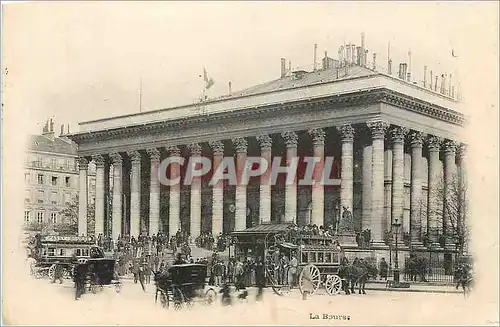 Cartes postales La Bourse Paris