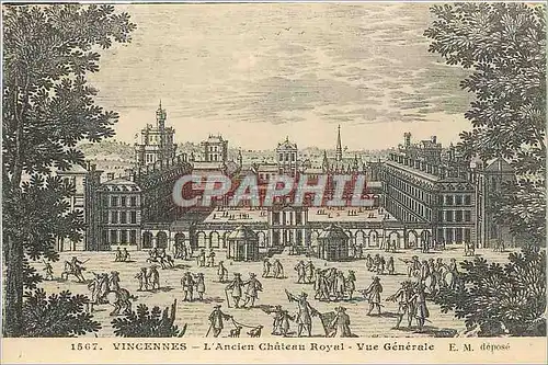 Cartes postales Vincennes L'Ancien Chateau Royal Vue Generale