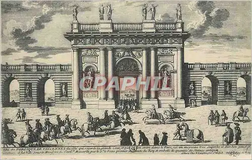 Cartes postales Portique de Vincennes