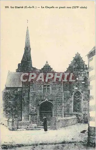 Ansichtskarte AK La Clarte C du N La Chapelle en granit rose