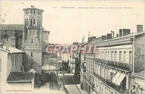 Ansichtskarte AK Toulouse Rue des Arts a Tour des Augustine Musee