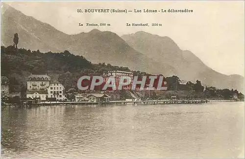Cartes postales Bouveret Suisse Lac Leman