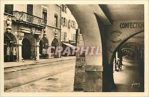 Cartes postales Annecy Haute Savoie Les Arcades de la Rue Royale