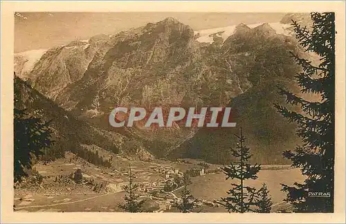 Cartes postales Pralognan la Vanoise Savoie Vue generale des glaciers de la Vanoise