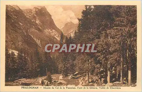Cartes postales Pralognan Montee du Col de la Vanoise