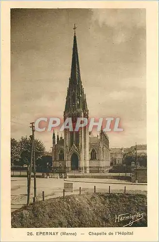 Ansichtskarte AK Epernay Marne Chapelle de l'Hopital