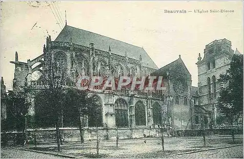 Cartes postales Beauvais L'Eglise Saint Etienne