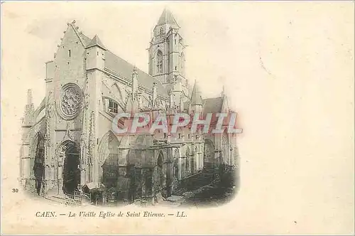 Cartes postales Caen La Vieille Eglise de Saint Etienne