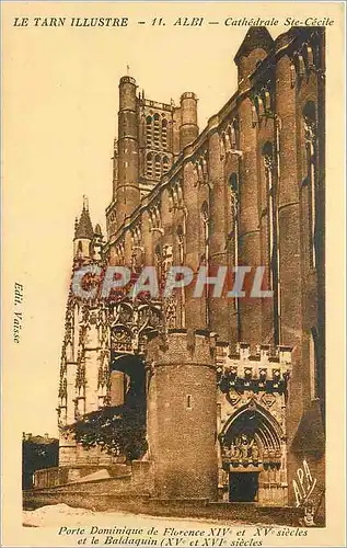 Ansichtskarte AK Le Tarn Albi Cathedrale Ste Cecile