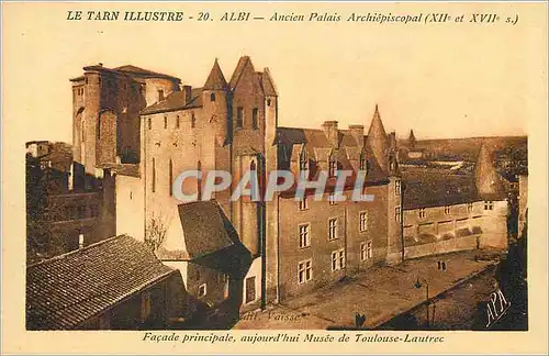 Ansichtskarte AK Le Tarn Albi Ancien Palais Archiepiscopal