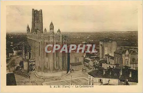 Cartes postales Albi Tarn La Cathedrale