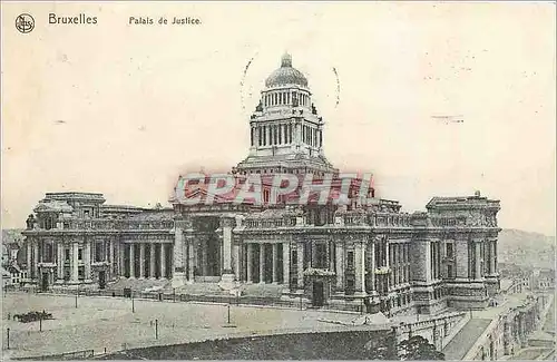 Cartes postales Bruxelles Palais de Justice