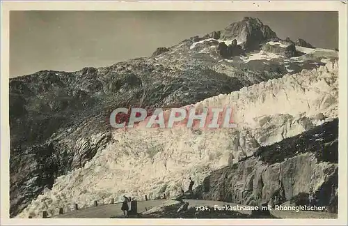 Cartes postales Furkastrasse mit Rhonegletscher