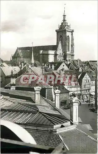 Moderne Karte Colmar Haut Rhin La Cathedrale Vue des Villes de France