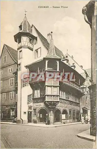 Cartes postales Colmar Maison Pfister