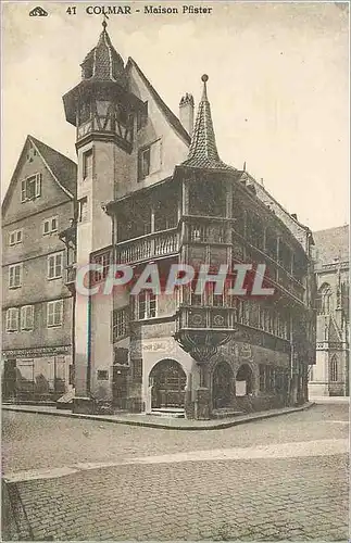 Cartes postales Colmar Maison Pfister