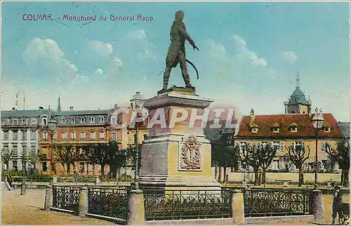 Cartes postales Colmar Monument du General Rapp