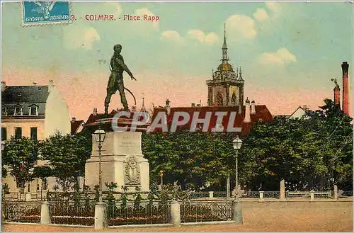 Cartes postales Colmar Place Rapp