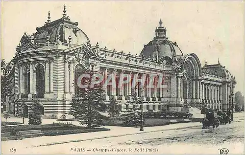 Cartes postales Paris Champs Elyees le Petit Palais