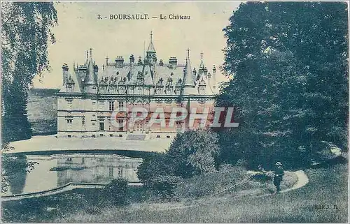 Ansichtskarte AK Boursault Le Chateau