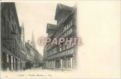 Ansichtskarte AK Caen Vieilles Maisons