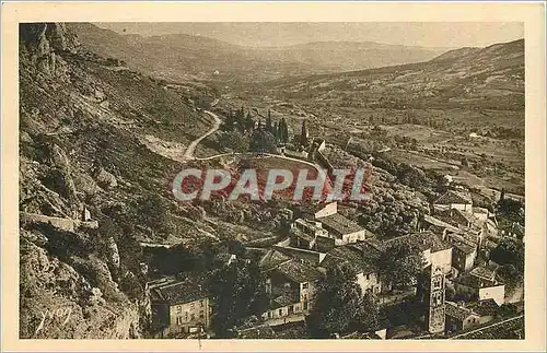 Ansichtskarte AK Paysages et Pierres de Provence La Vallee de Moustiers Ste Marie