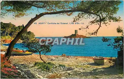 Cartes postales Agay Corniche de l'Esterel L'Ile d'Or