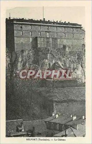 Cartes postales Belfort Territoire Le Chateau