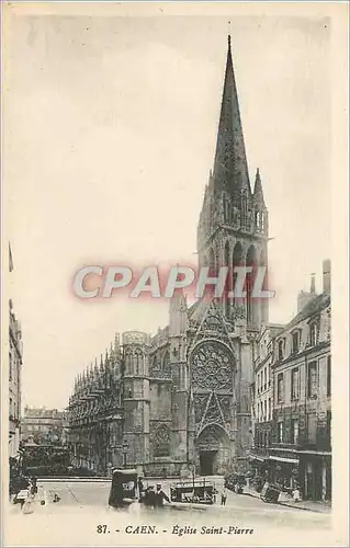 Cartes postales Caen Eglise Saint Pierre