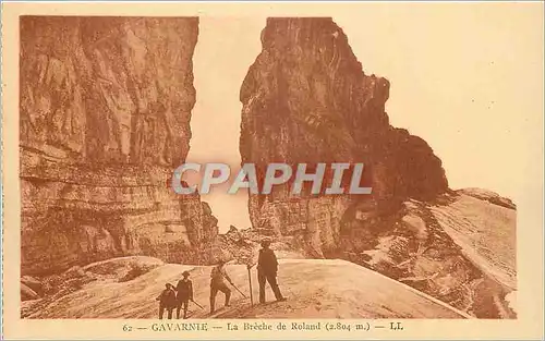 Cartes postales Gavarnie La Breche de Roland Alpinisme