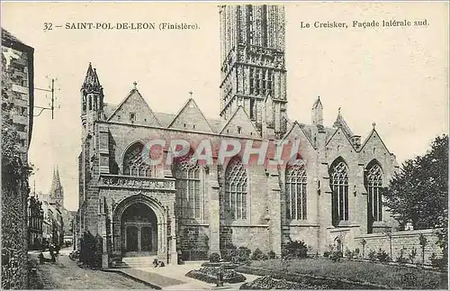 Cartes postales Saint Pol de Leon Finistere Le Creisker