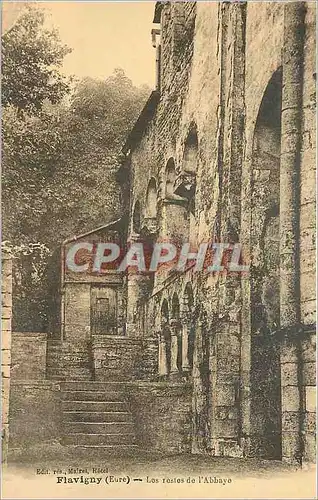 Cartes postales Flavigny Eure Les resles de l'Abbaye